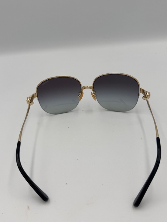 Coach HC7068 Gold Aviator Sunglasses Gray Gradient w/ Case main image 7